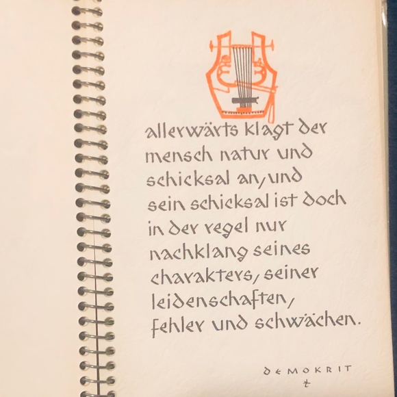 1963 Quellen Griechischer Weisheit mini hardcover - Picture 4 of 11